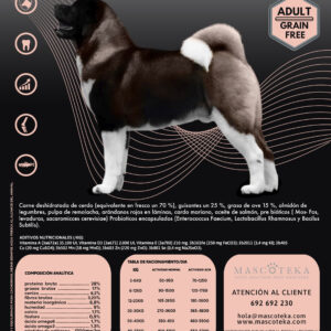 Pienso MascoIbérico Grain Free Adulto